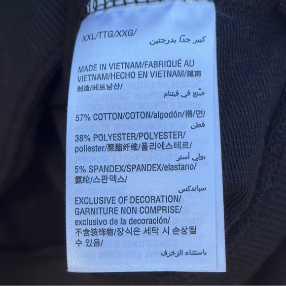 Style & Co Women's Black Crew Neck Sweatshirt with Fringe Plus Size XXL - Picture 5 of 8